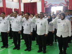 Lapas Pekanbaru Ikuti Apel Bersama Virtual, Menteri HAM Tekankan Semangat Persatuan dan Kolaborasi