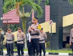 Apel Gelar Pasukan OPS Patuh Lancang Kuning 2025, Polres Kuansing Siap Tingkatkan Ketertiban Lalu Lintas