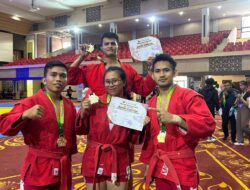 Tim Sambo Riau Raih Juara Umum dengan Koleksi 9 Medali di Kejurnas Padang