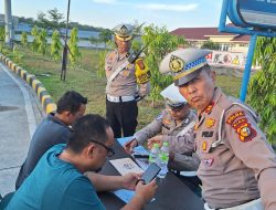 Sukseskan Operasi Patuh Lancang Kuning 2025, Ditlantas Polda Riau Terjunkan Tim Speed Gun di Tol Permai