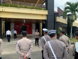 Polres Kuansing Melaksanakan Apel Operasi Patuh Lancang Kuning 2025, Tekankan Pendekatan Humanis