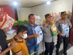 Polda Riau Grebek Distributor Beras Oplos di Pekanbaru