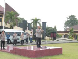 Wakapolda Riau Pimpin Langsung Operasi PETI di Kuansing, 13 Rakit Dimusnahkan