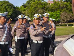 Polda Riau Imbau Pengemudi Angkutan Barang Patuhi Pembatasan Operasional Selama Pacu Jalur 2025