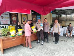 POLRESTA PEKANBARU BERSINERGI DENGAN BULOG GELAR GERAKAN PANGAN MURAH