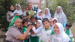 Polisi Sahabat Anak, Ditlantas Polda Riau Tanamkan Tertib Lalu Lintas dan Cinta Lingkungan Sejak Usia Dini