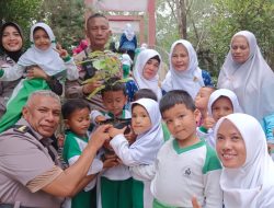 Polisi Sahabat Anak, Ditlantas Polda Riau Tanamkan Tertib Lalu Lintas dan Cinta Lingkungan Sejak Usia Dini