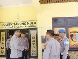 Kapolres Kampar Berkunjung ke Polsek Tapung Hulu, Beri Suntikan Semangat dan Bantuan untuk Masjid Al-Ikhlas!
