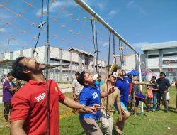 Lapas Narkotika Kelas IIB Rumbai Mengadakan Festival Lomba Olahraga Rakyat dalam Rangka Memperingati HUT RI ke-80