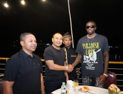 Melly Mike Bertemu Kapolda Riau:Terima Kasih Sudah Membuat Sungai Bersih