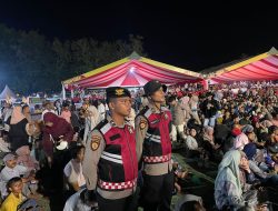 Polres Kuansing Gelar Apel Malam Power On Hand Ops Tepian Narosa LK 2025