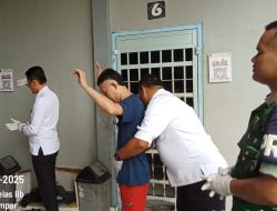 PERKUAT KEAMANAN LAPAS : LAPAS BANGKINANG GELAR RAZIA KAMAR WBP DAN TES URINE