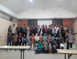 Grub Sahabat Pers Ditlantas Polda Riau mengelar Rapat