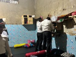 Komitmen Dalam Mewujudkan Program Akselerasi Menteri Imigrasi dan Pemasyarakatan, Lapas Pekanbaru Gelar Razia Gabungan Bersama TNI