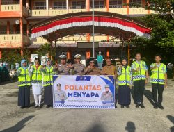 “Polantas Sapa Pelajar SMA N 2 Bangkinang Kota, Kampanyekan Keselamatan Berlalu Lintas!” Police Goes To School, Polres Kampar Bentuk Generasi Pelopor Keselamatan!