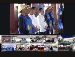 DUKUNG KETAHANAN PANGAN NASIONAL: LAPAS BANGKINANG LAKSANAKAN PENANAMAN POHON KELAPA SERENTAK