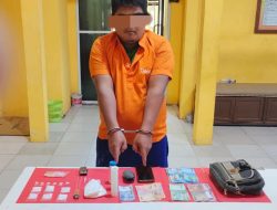 Tanpa Ampun, Kapolsek Tapung Hilir Sikat Bandar Narkoba di Desa Kota Garo!