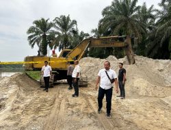 Satreskrim Polres Kampar Sikat Tiga TKP Penambang Galian C di Tambang!