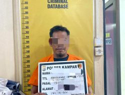 Bongkar Kantor Wahyu Rintiani Perkasa, Warga Bangkinang Kota Ditangkap