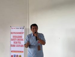 Sosialisasi Safety Driving di Tol Pekanbaru–XII Koto Kampar, Dirlantas Polda Riau Dorong Edukasi Keselamatan dan Green Policing
