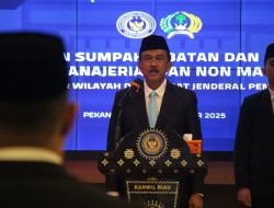 Kakanwil Ditjenpas Riau Lantik dan Ambil Sumpah Jabatan Pejabat Baru di Lapas Pekanbaru dan Seluruh UPT Riau