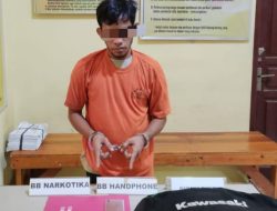 Residivis Kasus Narkoba Kembali Berulah, Polsek Kampar Kiri Hilir Tangkap Pelaku