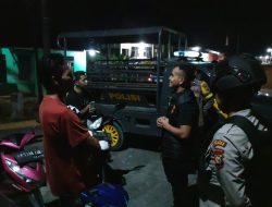 “Tim RAGA Polsek Kampar Kiri Hilir ‘Gelar’ Patroli Skala Besar, Kapolres: ‘Sikat Habis Curas, Curat, Curanmor!’ “