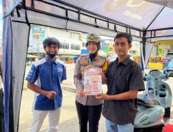 “Kampanye Keselamatan di Kampar, Satlantas ‘Gaet’ Radio & Masyarakat, Kapolres: ‘Operasi Zebra Bukan Sekadar Tilang!’ “