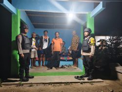 “Tapung Hilir ‘Siaga’, Kapolsek ‘Perkuat’ Satkamling, ‘Cegah’ Kejahatan, Kapolres: ‘Polri & Masyarakat Bersatu Padu!’ “