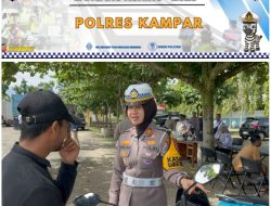 “Keselamatan ‘Prioritas’, Polres Kampar ‘Gelar’ Ramp Check & Cek Urin, ‘Amankan’ Sopir Narkoba dalam Operasi Zebra!”