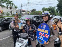 Satlantas Polresta Pekanbaru Gelar Sosialisasi Operasi Zebra Lancang Kuning 2025