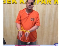 Polsek Kampar Kiri Tangkap Pelaku Narkoba di Desa Sungai Geringging