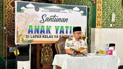 SILATURAHMI PENUH KEBERKAHAN, LAPAS BANGKINANG GELAR SANTUNAN UNTUK ANAK YATIM