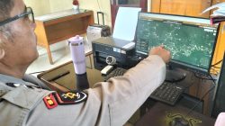 *Polsek Kampar Kiri Hilir Intensifkan Pantauan Dashboard Lancang Kuning, Pastikan Wilayah Bebas Karhutla