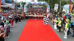 Diikuti lebih kurang 2.500 Lebih Peserta Bupati Kampar Lepas Fun Run Dalam Rangka HUT Kab. Kampar Ke-76 Tahun 2026