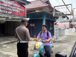 Polres Kampar Gencarkan Operasi Keselamatan, Prioritaskan Keselamatan Pengguna Jalan!