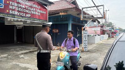 Polres Kampar Gencarkan Operasi Keselamatan, Prioritaskan Keselamatan Pengguna Jalan!