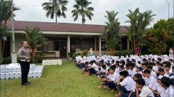 Operasi Keselamatan, Satlantas Polres Kampar Edukasi Pelajar dan Tanam Pohon!”