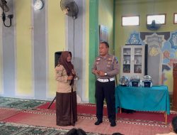 Polres Kampar Gencar Sosialisasi Keselamatan Lalu Lintas Sejak Dini, Sasar Pelajar SMAN 1 Tambang