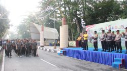 Kapolda Riau Pimpin Gotong Royong Massal di Taman Labuai, Polresta Pekanbaru Perkuat Sinergi Jaga Lingkungan Kota