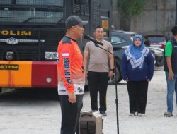 Turun Langsung Bersama Warga, Polresta Pekanbaru Pimpin Gema Berseri di Pasar Dupa