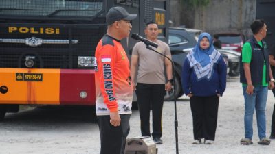 Turun Langsung Bersama Warga, Polresta Pekanbaru Pimpin Gema Berseri di Pasar Dupa