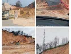 Diduga Galian C Ilegal Beroperasi di salo Dekat dengan Tower Sutet,Aparat Jangan Diam dan Tutup Mata