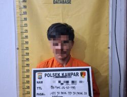 Polsek Kampar Ungkap Kasus Kedai Sembako, Tekan Kejahatan dan Lindungi Warga” Kampar