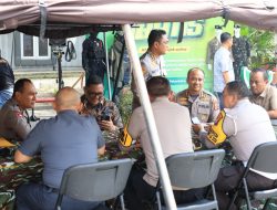 Bengkel Gratis Brimob Polda Riau Diserbu, Ratusan Ojol Antre