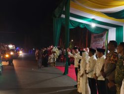 Semarak Takbir di Tapung Hilir, Polsek Bersinergi Amankan Pawai Idul Fitri 1447 H