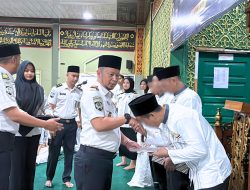 MOMENTUM IDULFITRI, LAPAS BANGKINANG SERAHKAN REMISI IDUL FITRI KEPADA 1.140 WARGA BINAAN