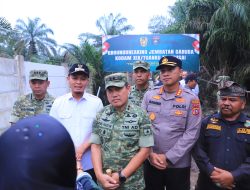 Polresta Pekanbaru Amankan Ground Breaking Jembatan Garuda Kodam XIX/Tuanku Tambusai