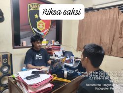 Pencurian Buah Kelapa Sawit di Pangkalan Kuras Tersangka Diamankan