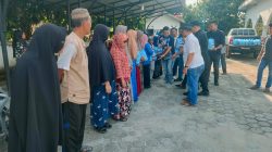 Polsek Kampar & PT Green Palma Bagikan Bansos, 57 Warga Miskin dan 27 Anak Yatim Terima Bantuan